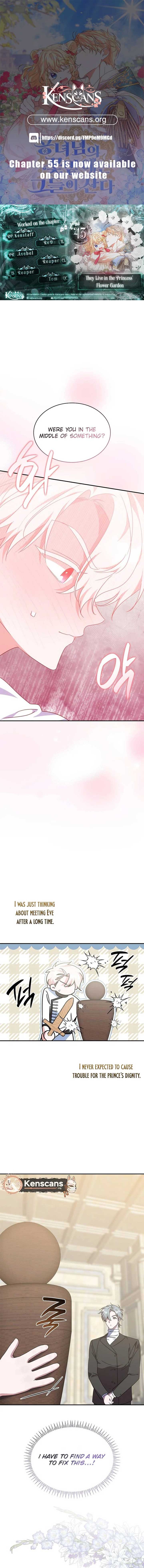 They Live in the Princess’ Flower Garden Chapter 43 - Page 1