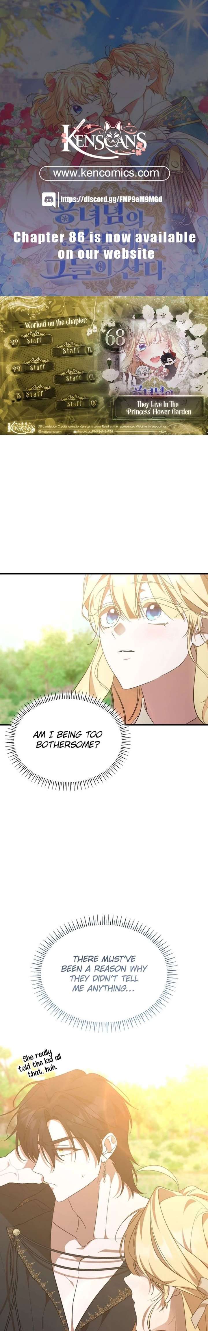 They Live in the Princess’ Flower Garden Chapter 68 - Page 1