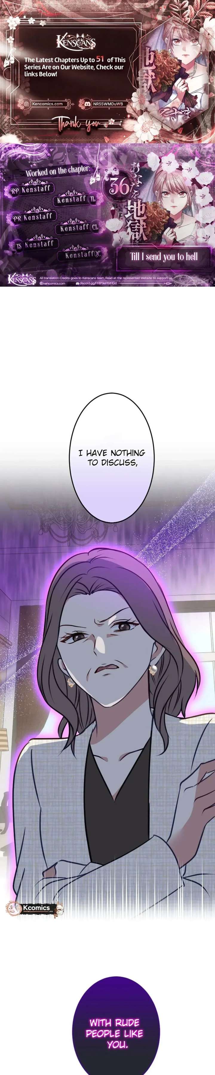 Till I send you to hell Chapter 36 - Page 1