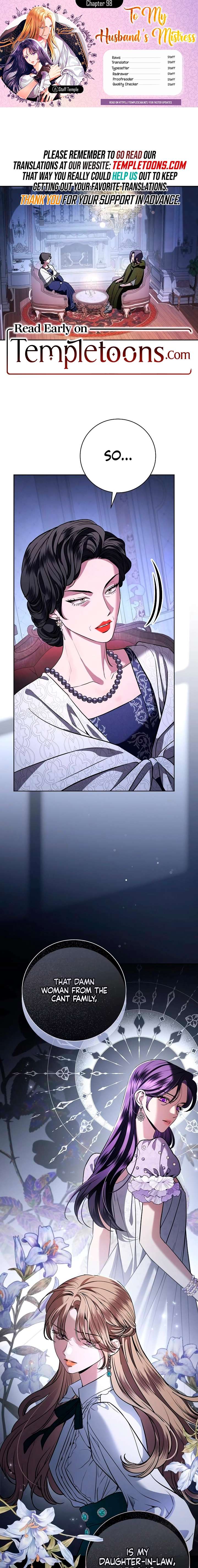 To My Husband’s Mistress Chapter 98 - Page 1
