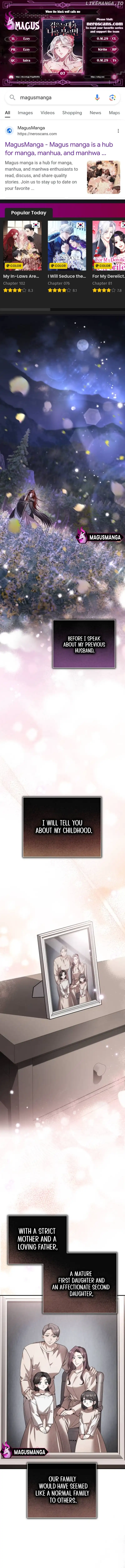 When the Black Wolf Calls Me Chapter 7 - Page 1