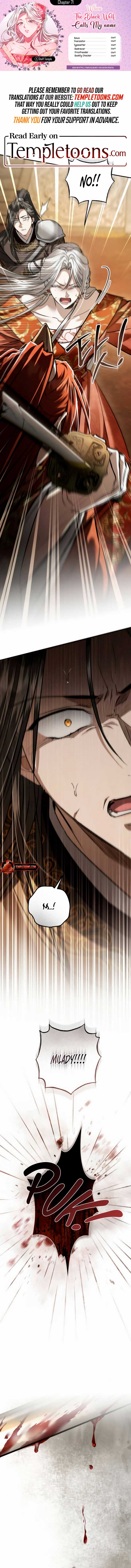 When the Black Wolf Calls Me Chapter 71 - Page 1