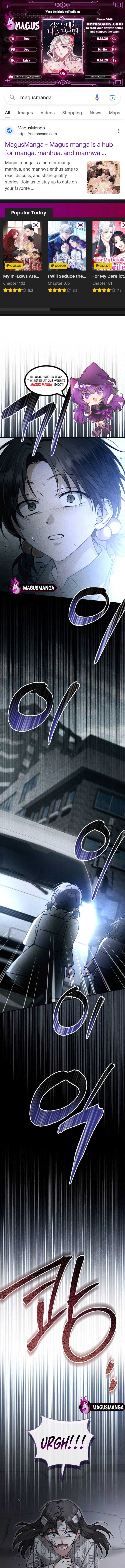 When the Black Wolf Calls Me Chapter 8 - Page 1
