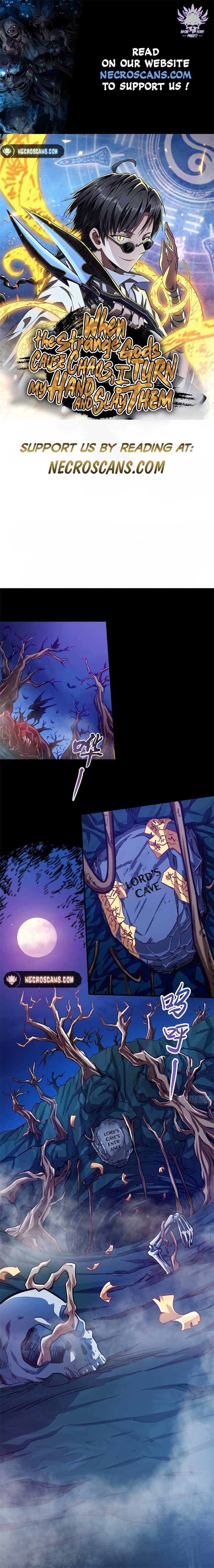 When the Strange Gods Cause Chaos, I Turn My Hand and Slay Them Chapter 1 - Page 1