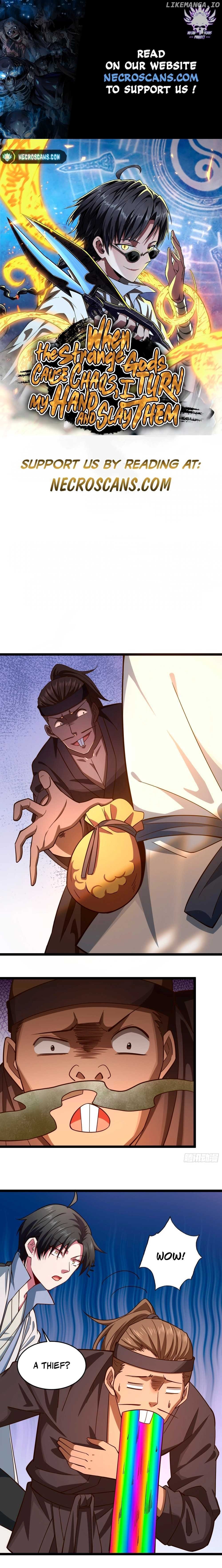 When the Strange Gods Cause Chaos, I Turn My Hand and Slay Them Chapter 5 - Page 1