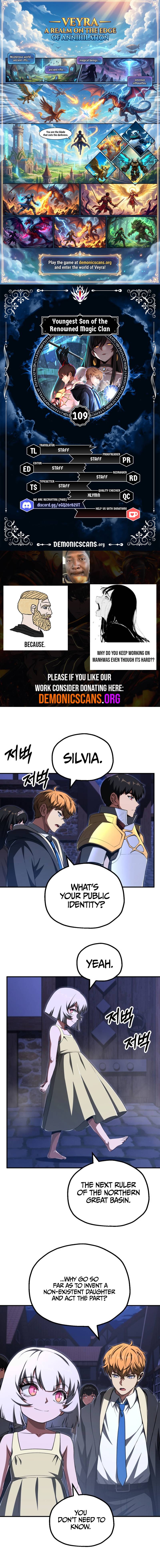 Youngest Scion of the Mages Chapter 109 - Page 1